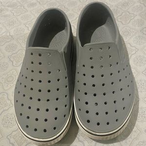 Natives size C13 boys shoes, in good condition.